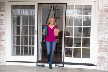 Magic Mesh Magnetic Screen Door 80x36 Inch Pack of 2 |