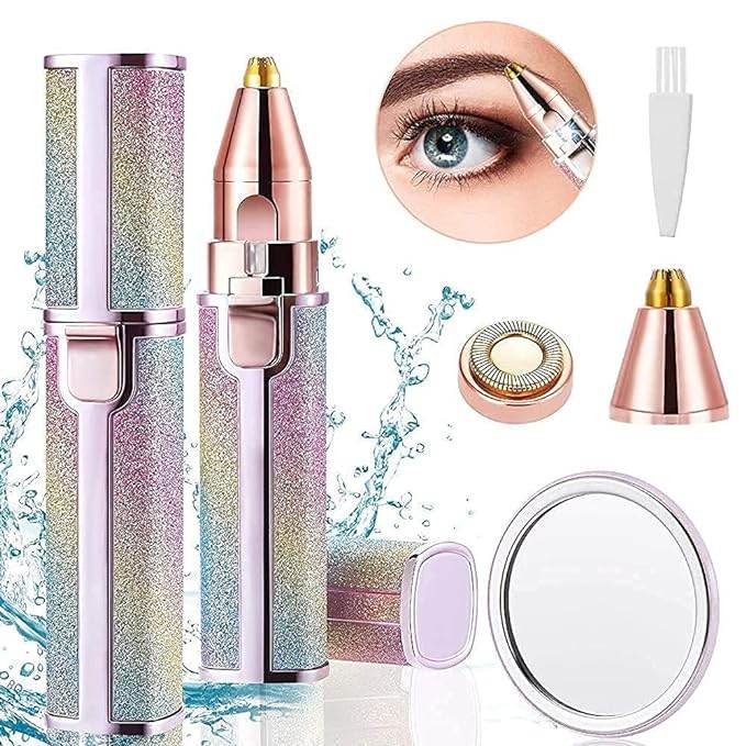 2 In 1 Flawless Eyebrow Hair Remover Stylish & Fashionable Rechargeable