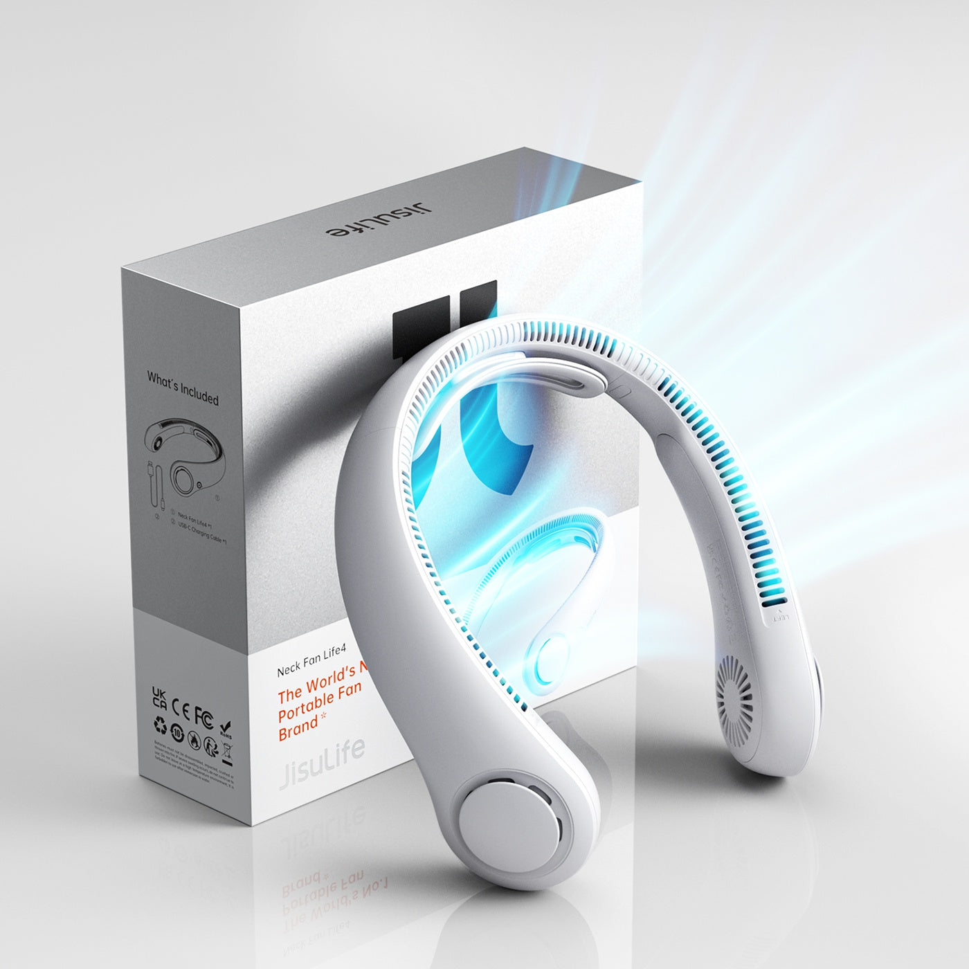 Portable Rechargeable Neck Fan