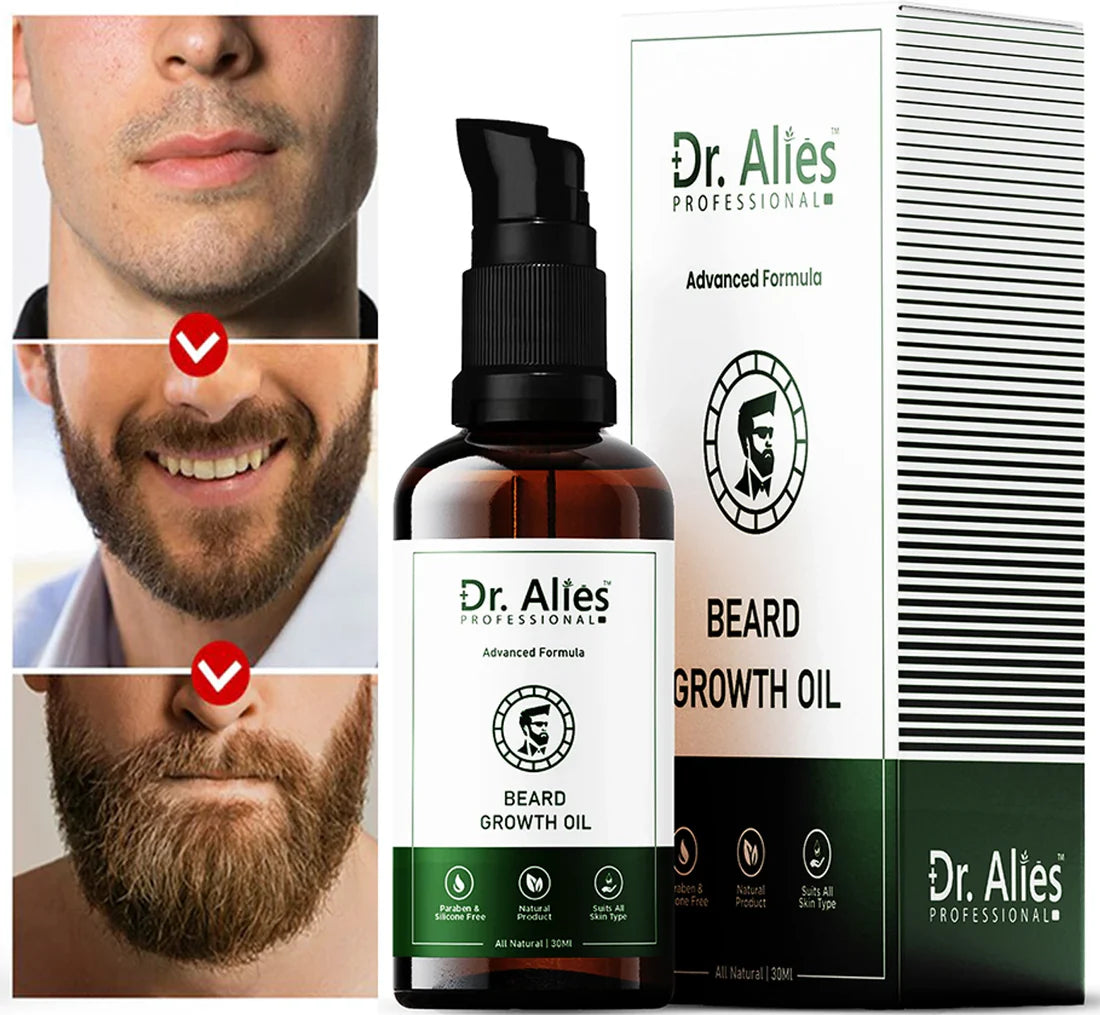 BUY 1 GET 1 FREE Beard Growth Oil for strong and healthy beard