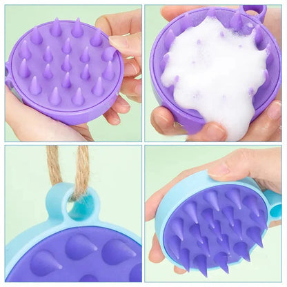 Portable Mini Silicone Hair Scalp Massage Comb, Magic Hair Brush, Soft Silicone Comb Shampoo Brush Comb, Head Massager Health Care, Hair Root Itching Scalp Massage Comb, Silicon Massage Shampoo Brush
