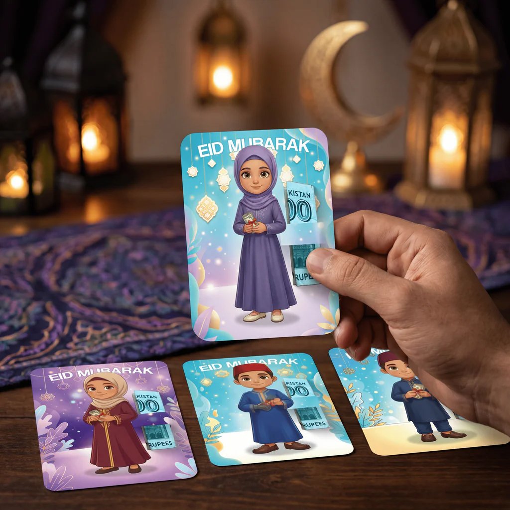 (PFM) Eidi Tuck Cards For Kids (Mix)
