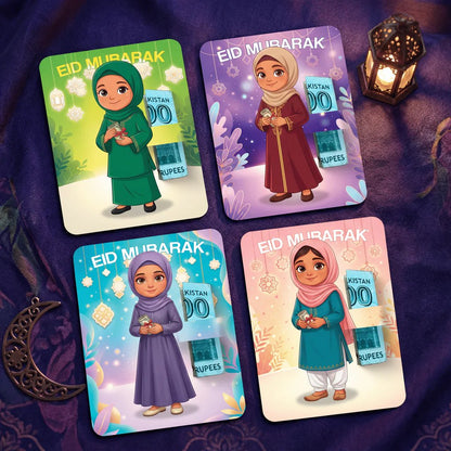 (PFM) Eidi Tuck Cards For Kids (Mix)