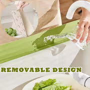 Silicone Splash Guard for Kitchen Sink - Non-Slip, Easy-To-Clean Countertop Barrier with Large Suction Cups