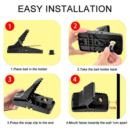 Pack of 2 New Snap Mouse Trap
