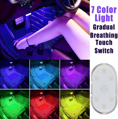 XIRUJNFD USB Charging Touch Sensor Led Light, Led Touch Light, Car Led Lights Interior, Car Lighting, Car Lamp Car Interior Led Lights, Night Light for Car