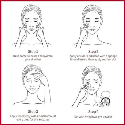 FV Liquid Foundation Makeup, Full Coverage Oil Control Flawless