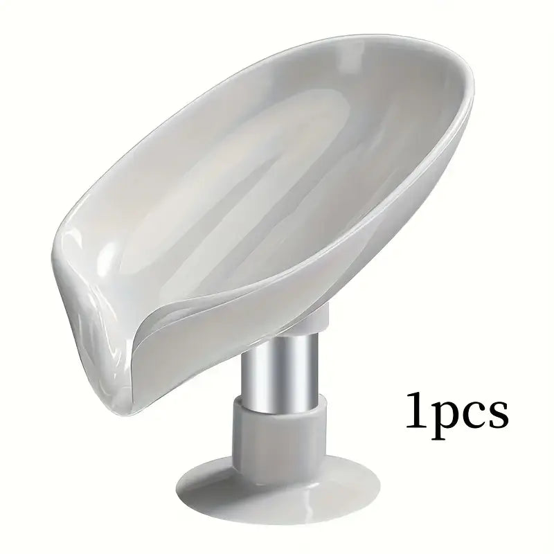 Simple and creative soap box, soap storage rack, suction cup draining soap rack for bathroom, bathroom, and kitchen storage, perfect for Christmas and New Year outfits