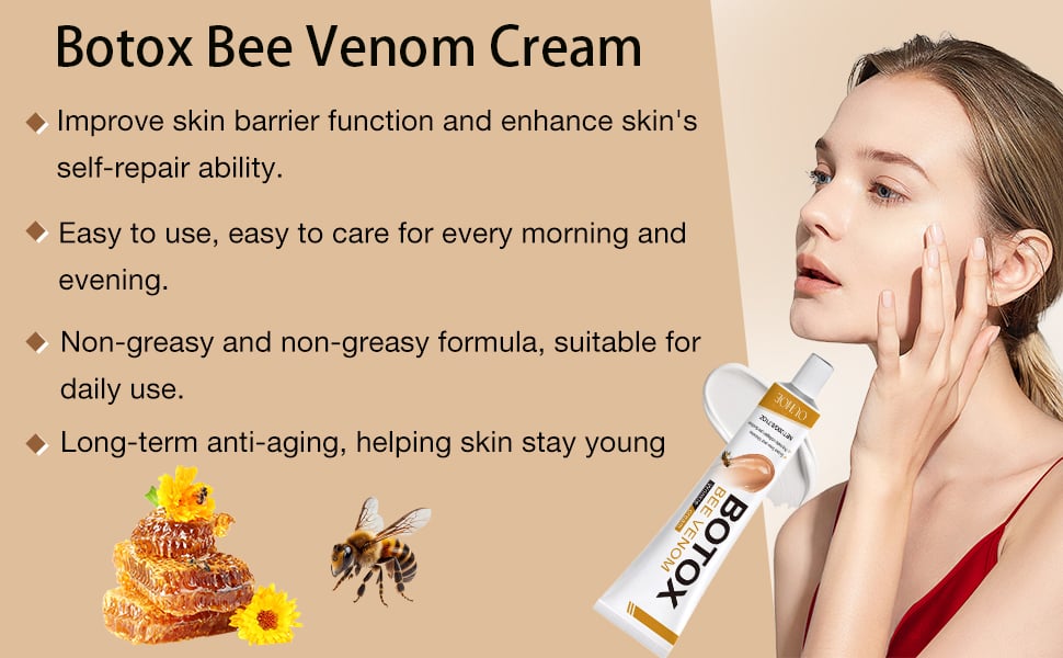 Botox Bee Venom Anti-Wrinkle Face Cream for All Skin Types